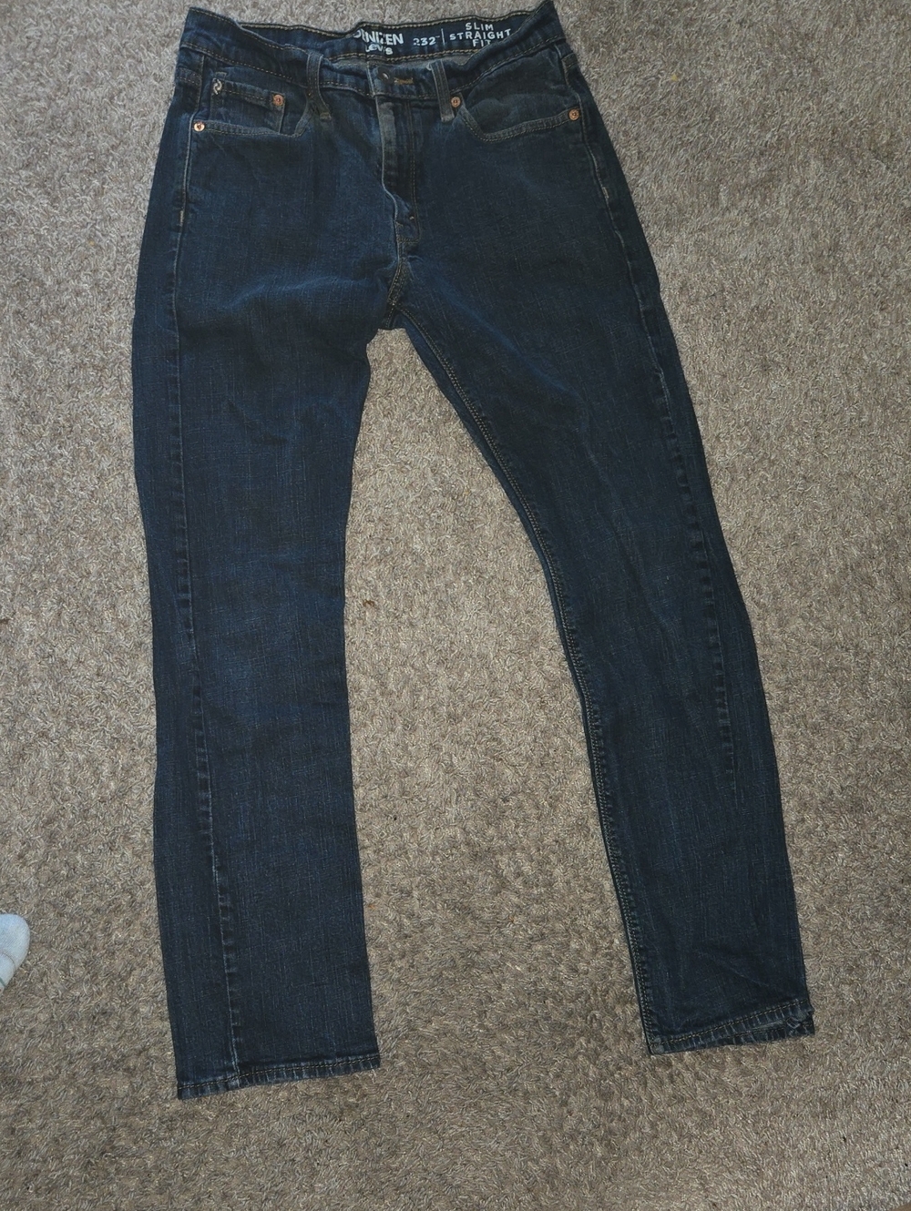 Denizen from Levi's Men's Slim Straight Navy Blue Jeans